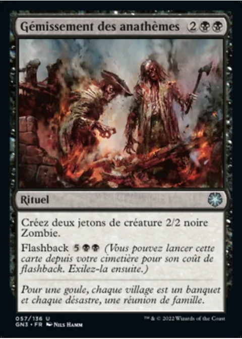 Gémissement des anathèmes