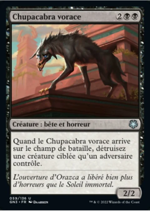 Chupacabra vorace