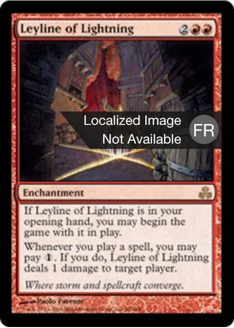 Ligne ley d'éclairs