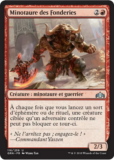 Minotaure des Fonderies