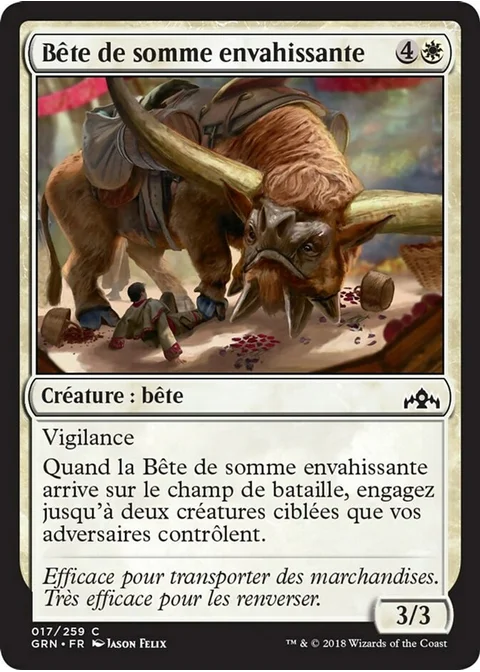 Bête de somme envahissante