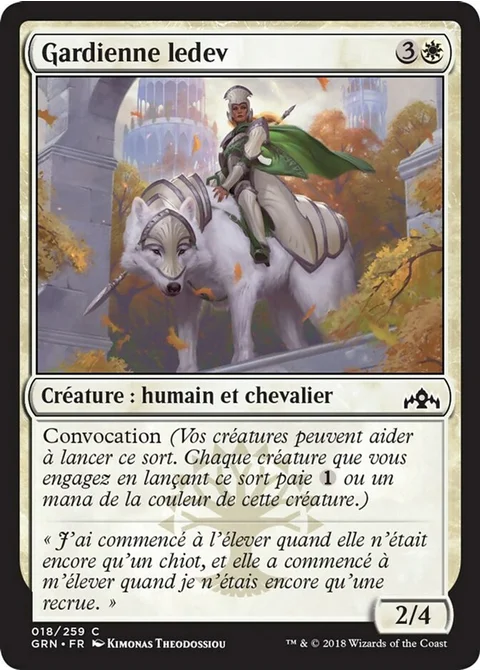 Gardienne ledev