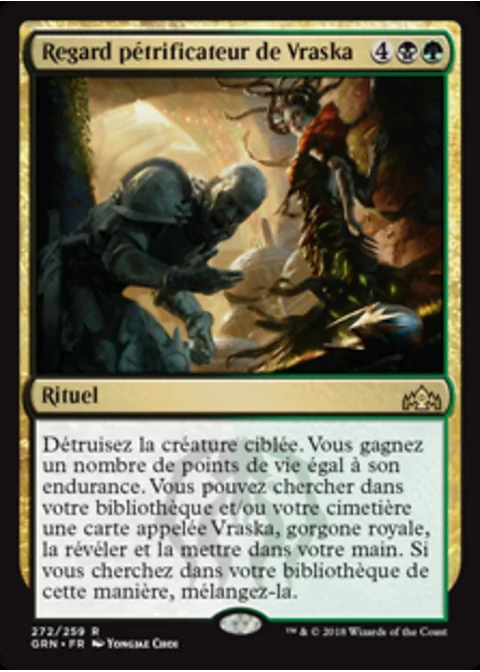 Regard pétrificateur de Vraska