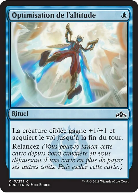 Optimisation de l'altitude