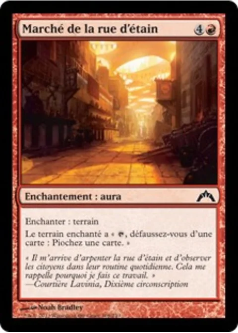 Marché de la rue d'étain