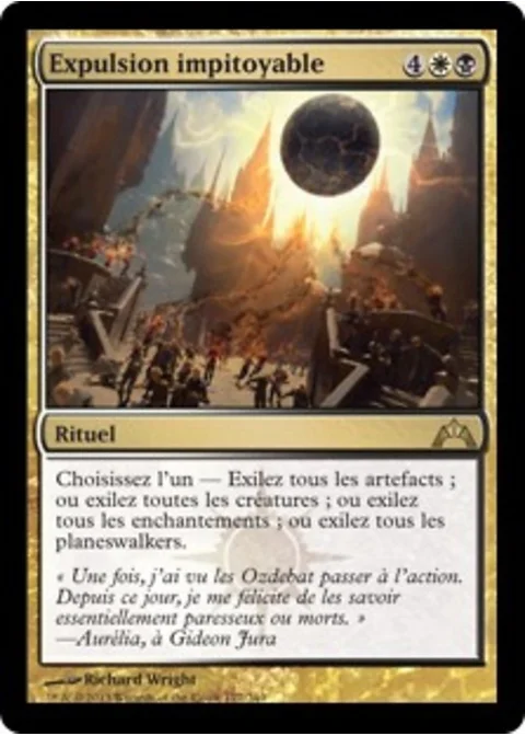 Expulsion impitoyable