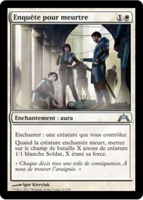 Enquête pour meurtre