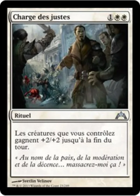 Charge des justes