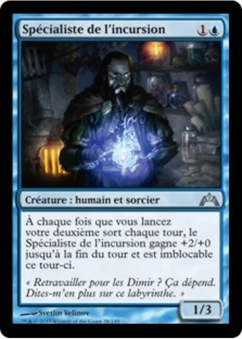Spécialiste de l'incursion