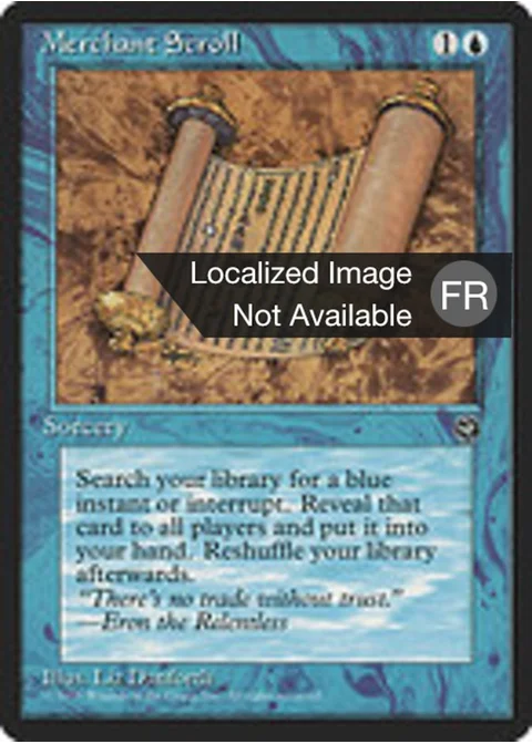 Parchemin du marchand