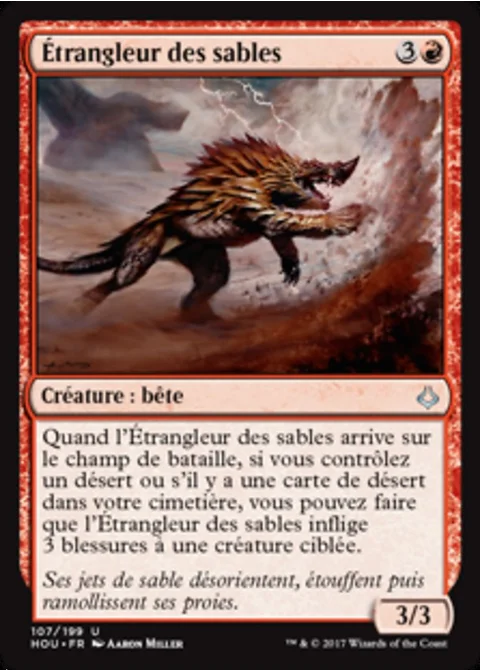 Étrangleur des sables