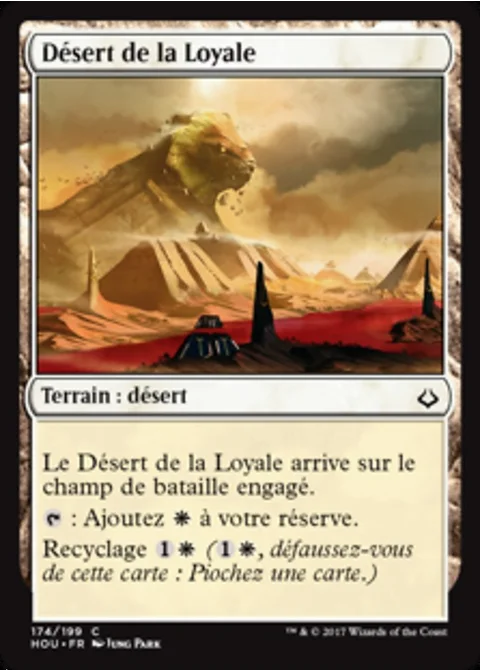 Désert de la Loyale