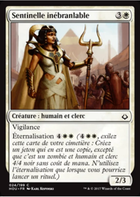 Sentinelle inébranlable