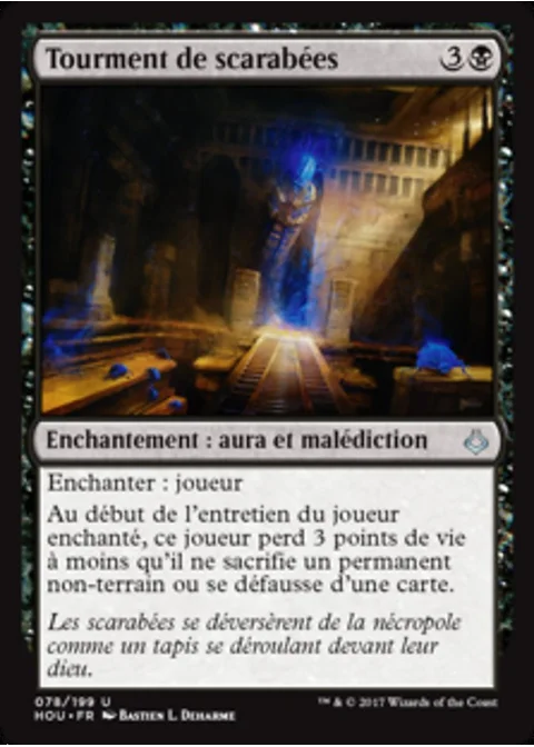 Tourment de scarabées