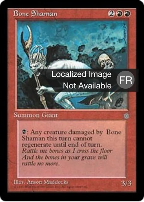 Shamane ostéomancien