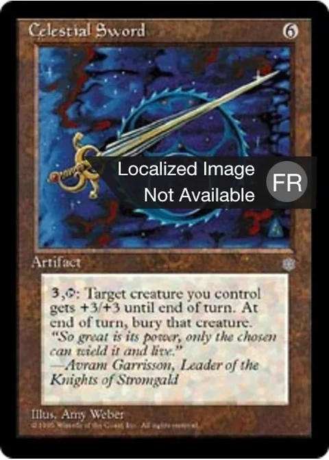 Epée céleste