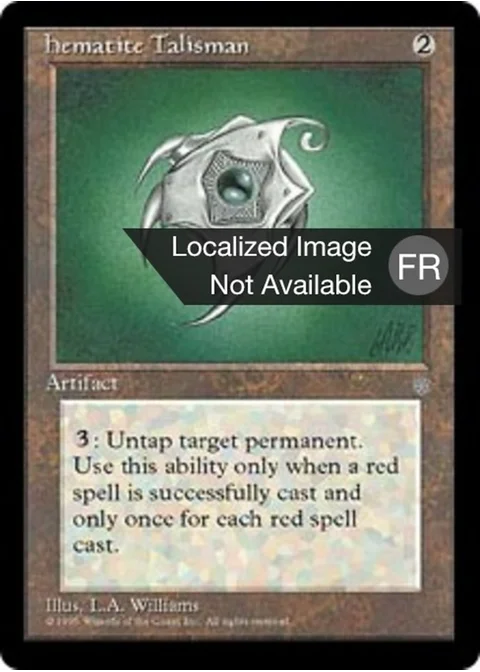 Talisman d'hématite