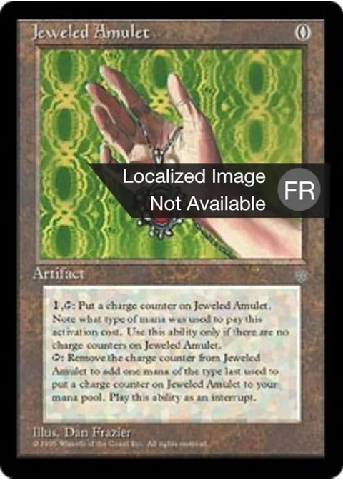 Amulette ornée de joyaux