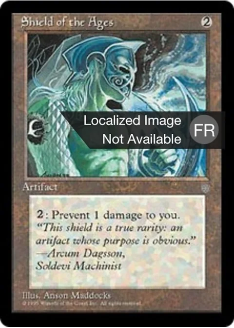 Bouclier des temps anciens