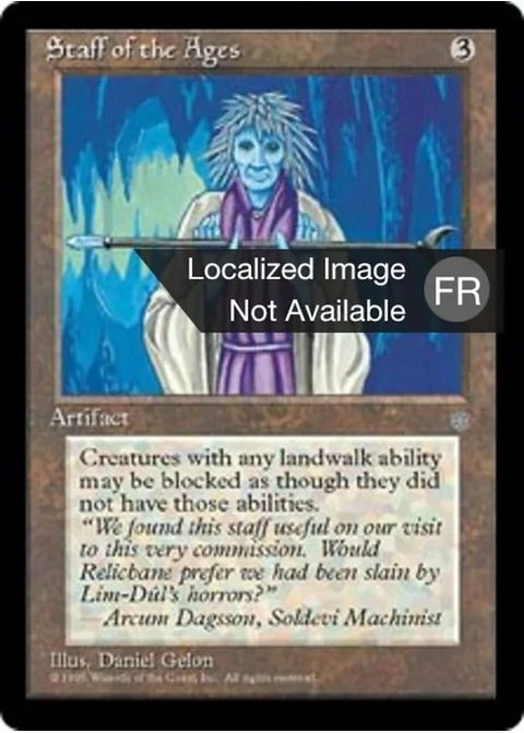 Bâton des temps anciens