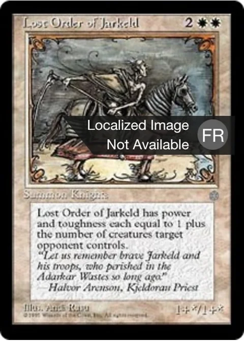 Ordre perdu de Jarkeld