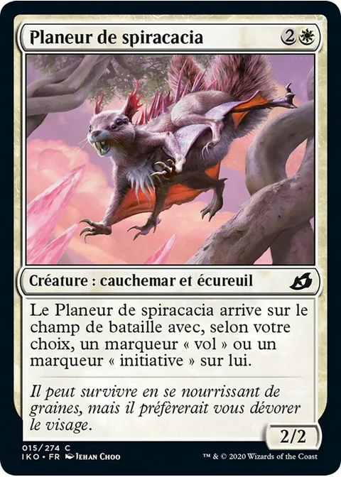 Planeur de spiracacia