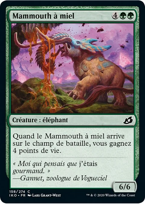 Mammouth à miel