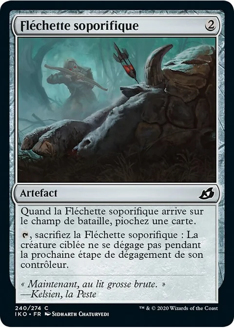 Fléchette soporifique