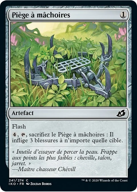 Piège à mâchoires