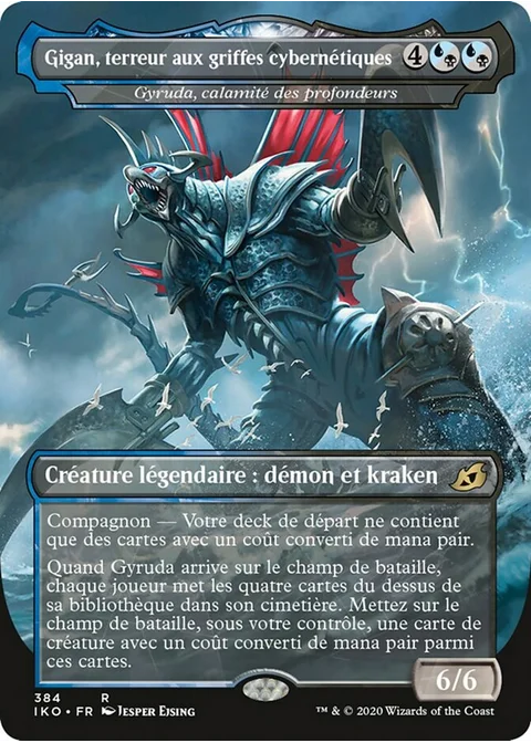 Gyruda, calamité des profondeurs