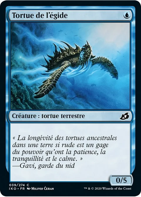 Tortue de l'égide
