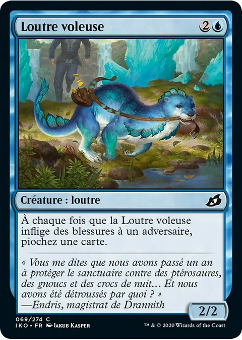 Loutre voleuse