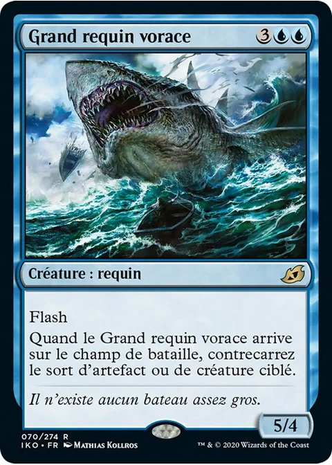 Grand requin vorace