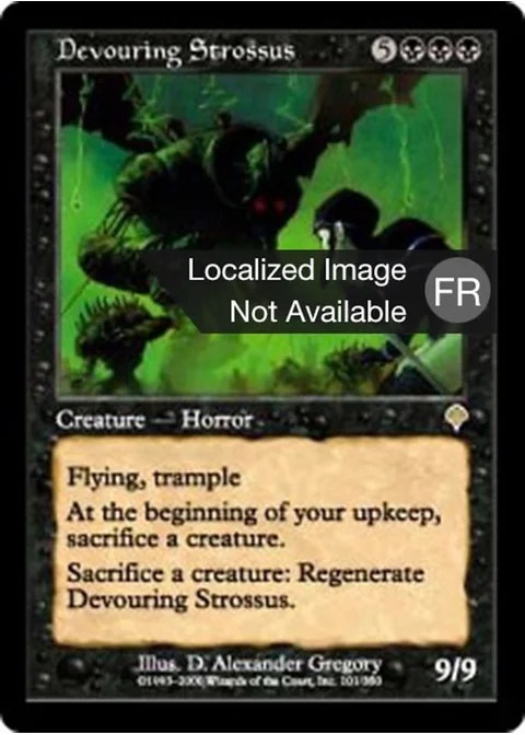 Strossus affamé