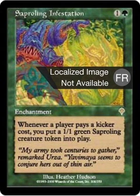 Infestation de saprobiontes