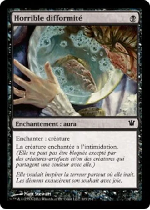 Horrible difformité