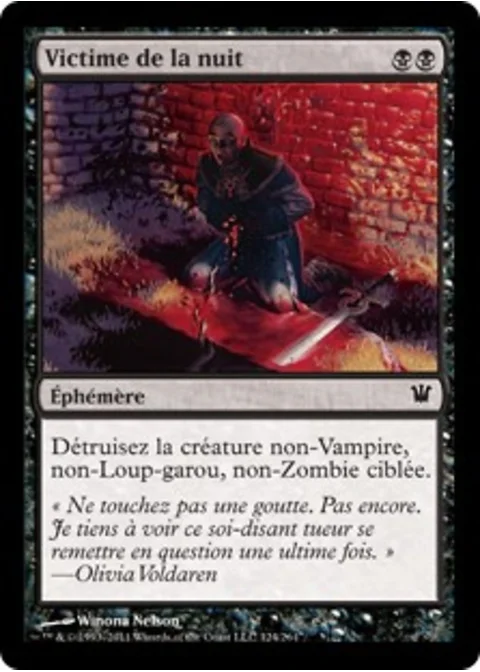 Victime de la nuit