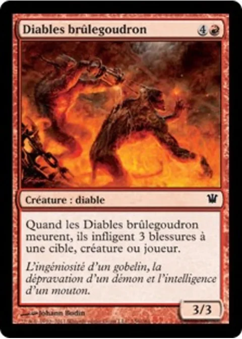 Diables brûlegoudron