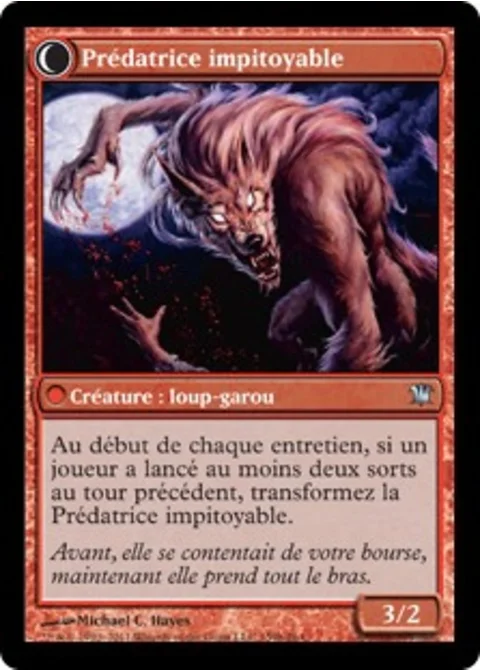 Prédatrice impitoyable