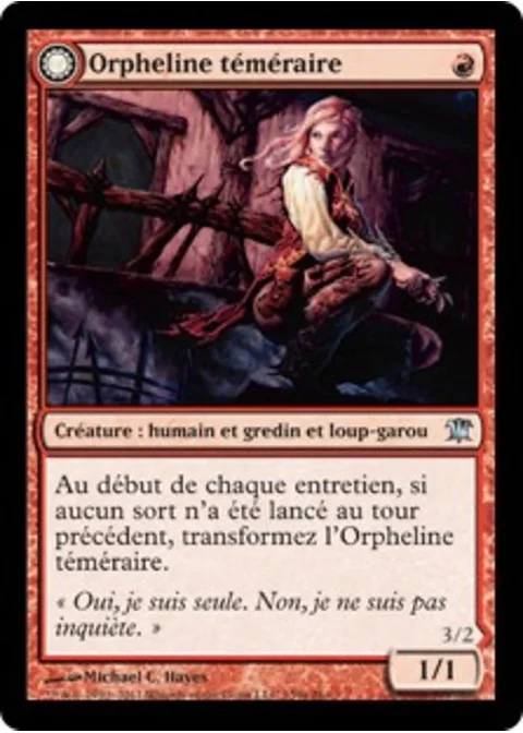 Orpheline téméraire