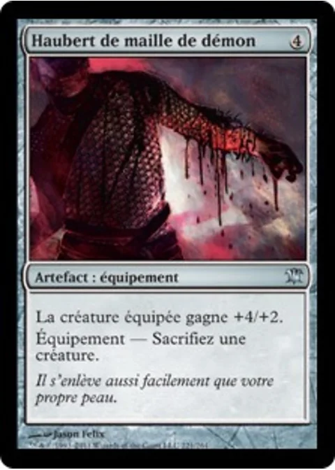 Haubert de maille de démon