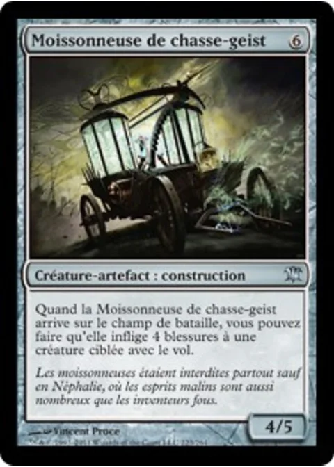 Moissonneuse de chasse-geist