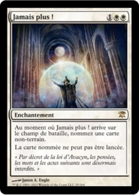 Jamais plus !