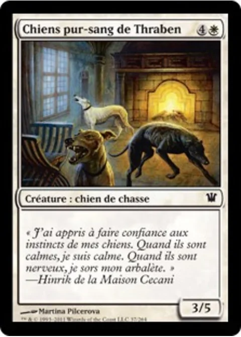 Chiens pur-sang de Thraben