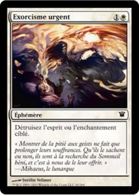 Exorcisme urgent