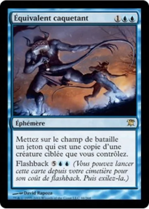 Équivalent caquetant