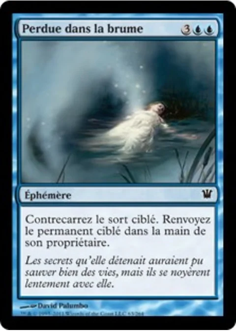 Perdue dans la brume