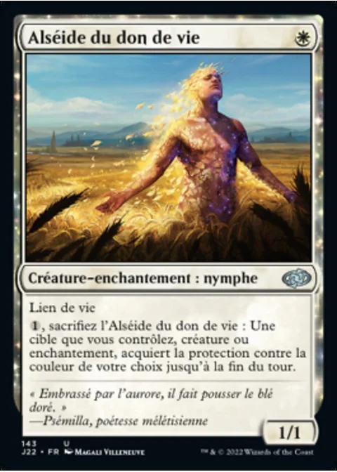 Alséide du don de vie