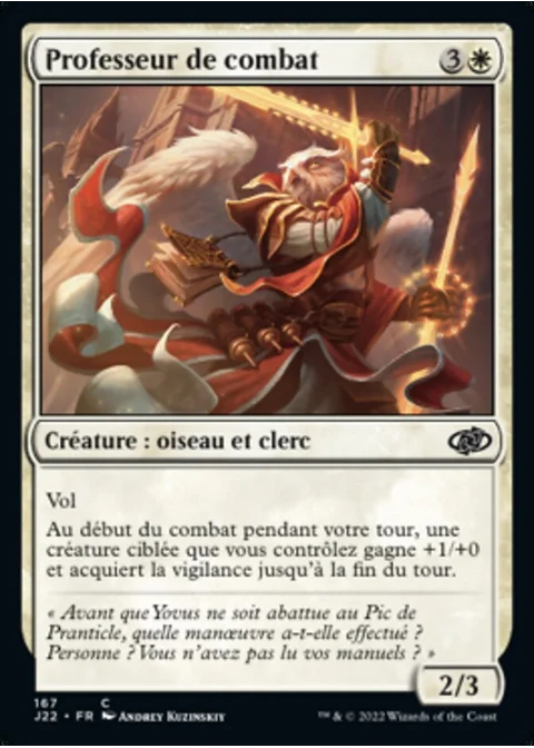 Professeur de combat