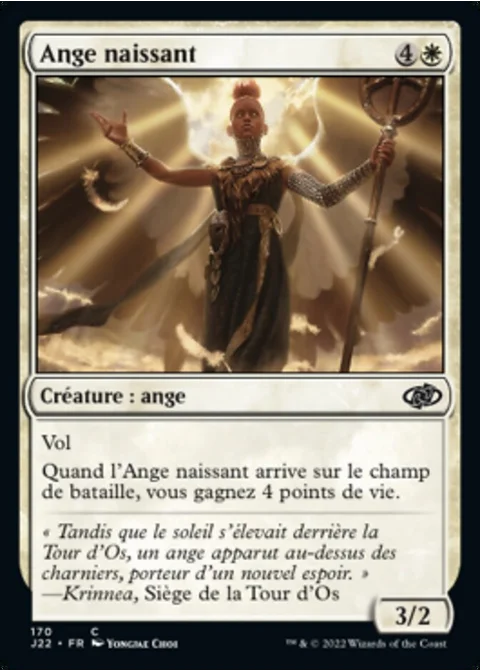 Ange naissant